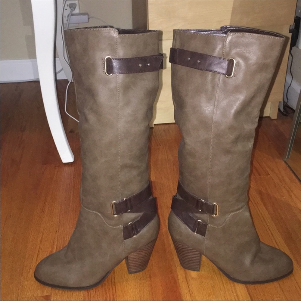 Aldo leathers boots